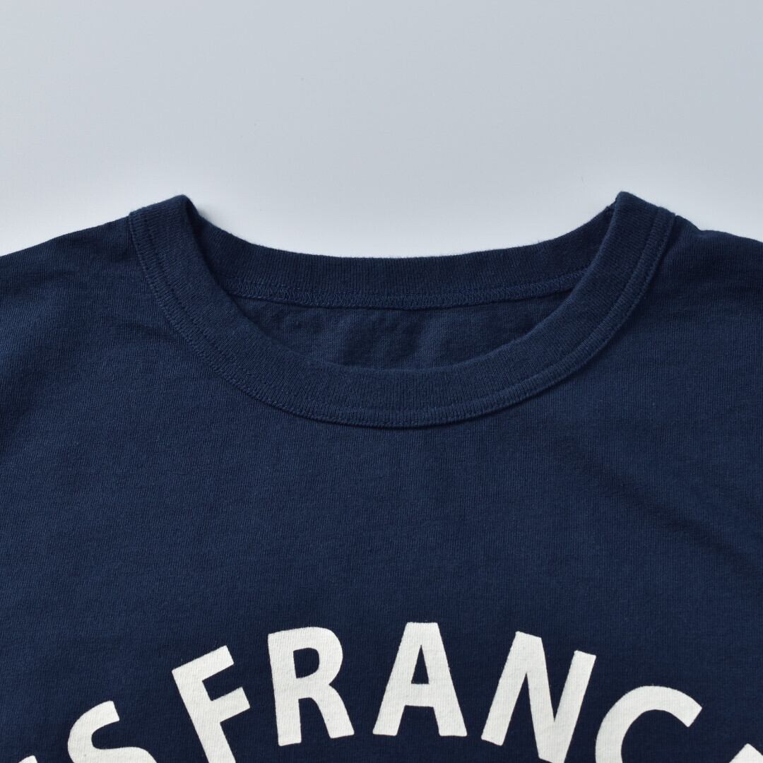 快晴堂 カイセイドウ UNIT-Tシャツ SS FRANCE ベーシックフィット・ネイビー 納得の品質