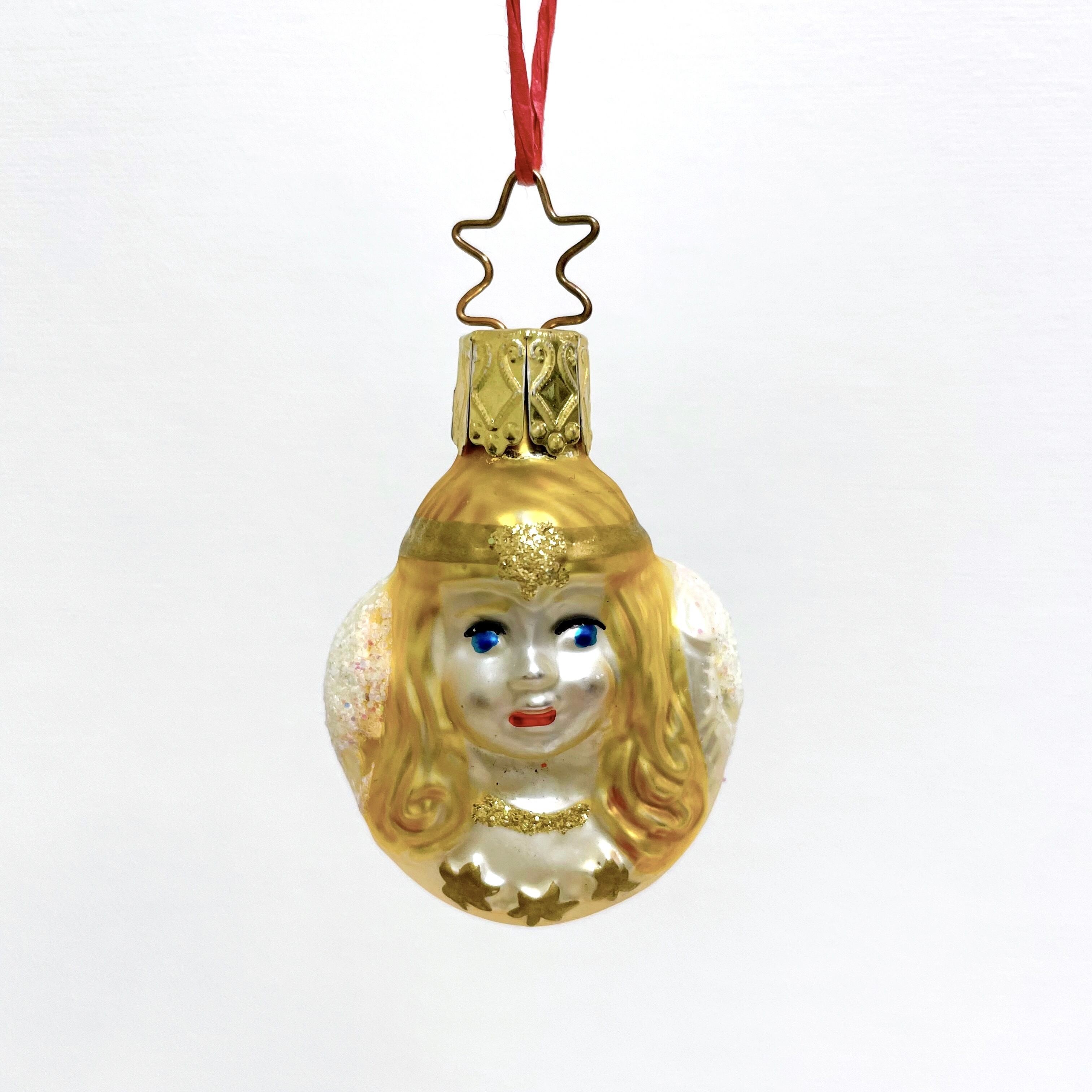 ヴィンテージ ドイツ INGE-GLAS社 ミニガラスオーナメント 7個セット