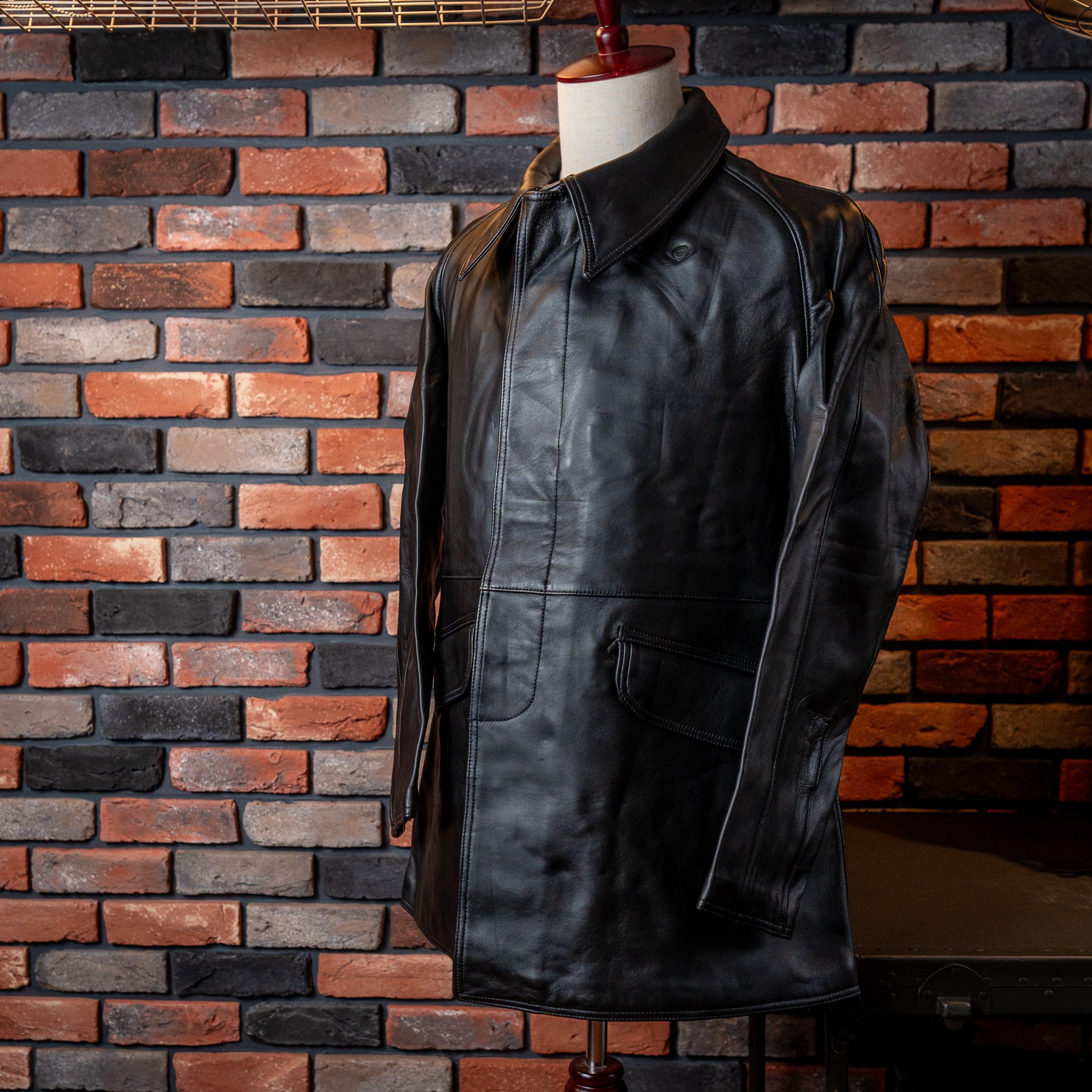 DEADSTOCK】French Army Leather Fireman Jacket フランス軍