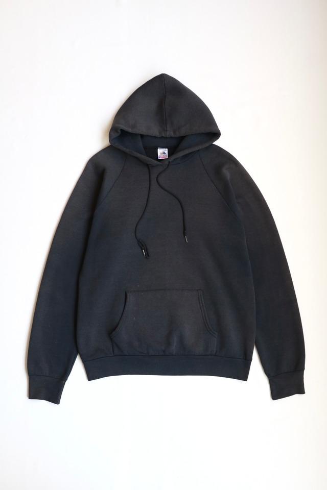 90s Fruit of the loom faded black hoodie