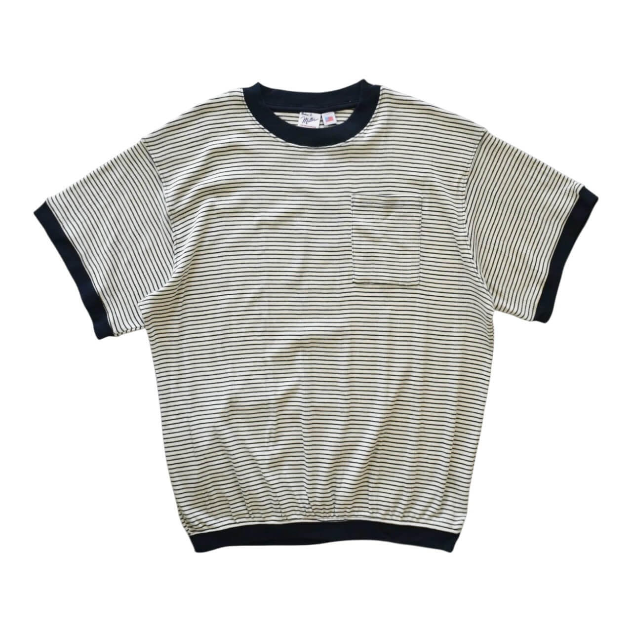 RELAX FIT by SUPERMARKET / RF ぼやぁ〜としたボーダーL/S Tee