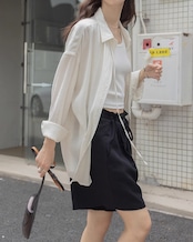 Natural drape Shirt N1204
