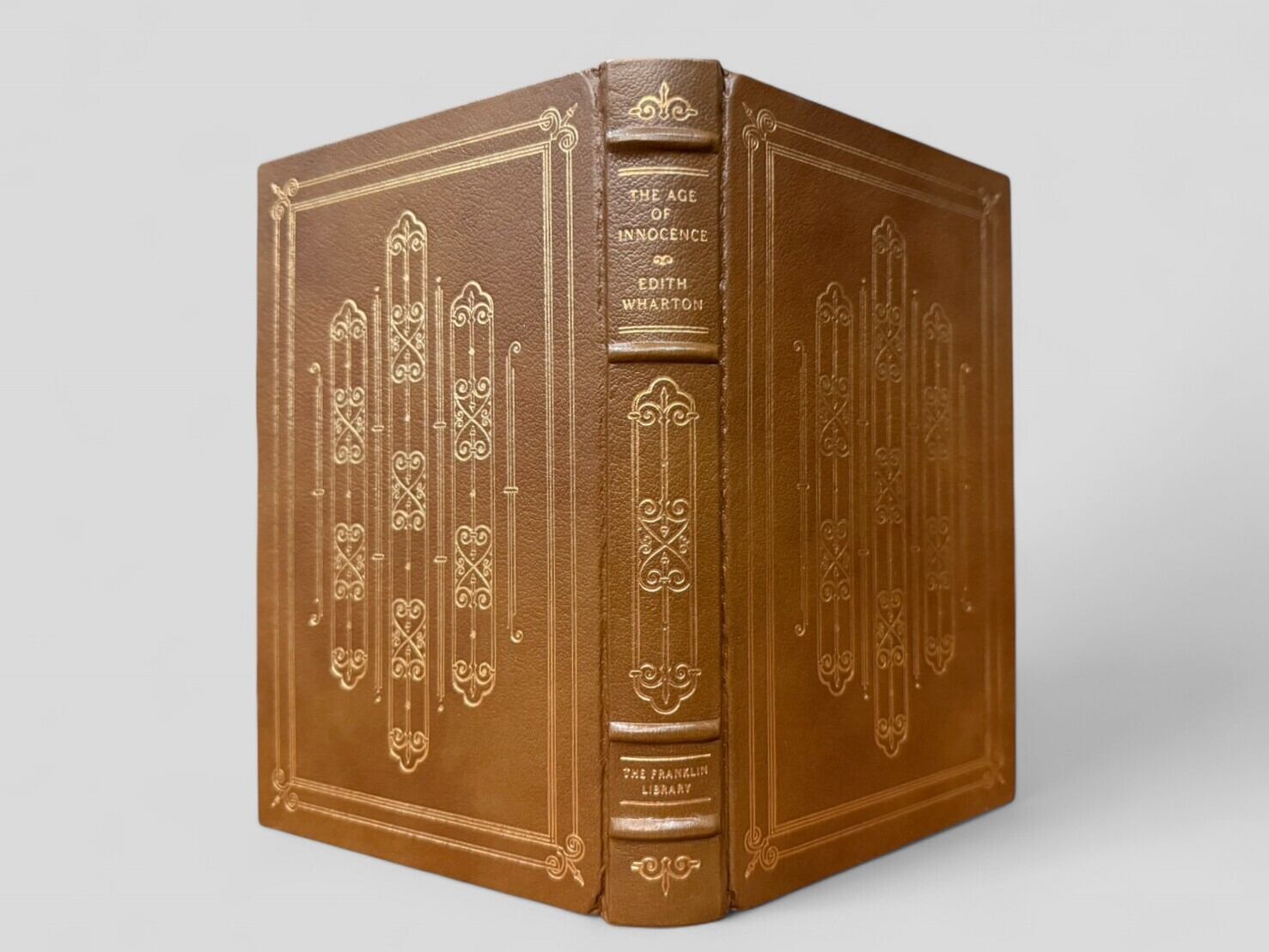 【SFL006】【THE FRANKLIN LIBRARY】【LIMITED EDITION】The Age of Innocence, Illustrated by Allan Mardon(1982) /Edith Wharton