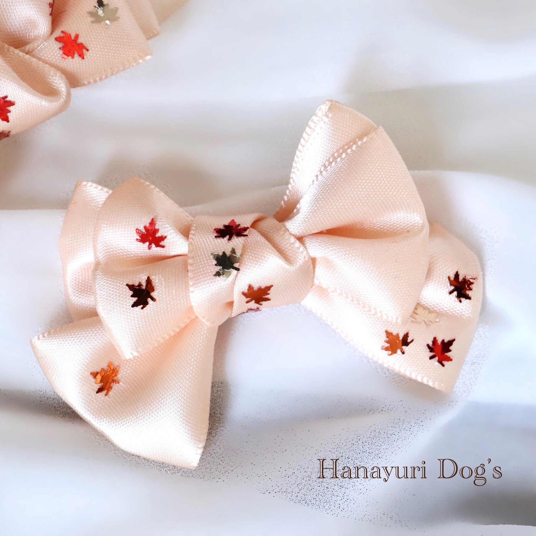 もみじ☆ベビーヘアクリップ　ヘアゴム もみじ☆ベビーヘアクリップヘアゴム