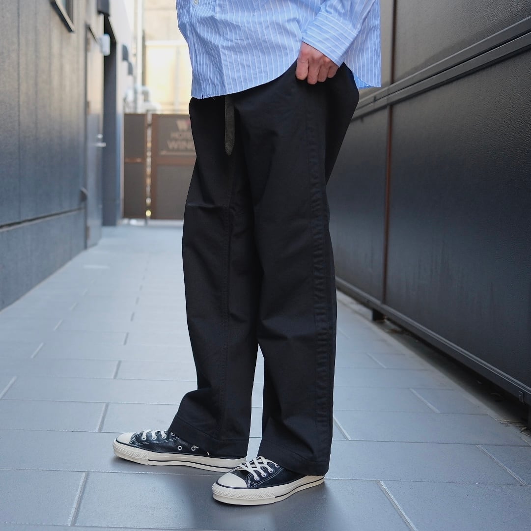 パンツ Sans Limite chino Sans limite(サンリミット) / チノクロス新型ストレートパンツ -navy