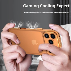 ◆iPhone 17/Pro/Pro Max/Air◆ Lock Metal Frame + Camera Cover Case / ロック メタルフレーム + カメラ カバー スマホケース