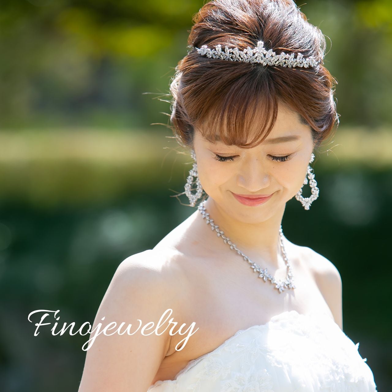 N005 ネックレス | ブライダルアクセサリー Finojewelry フィノジュエリー
