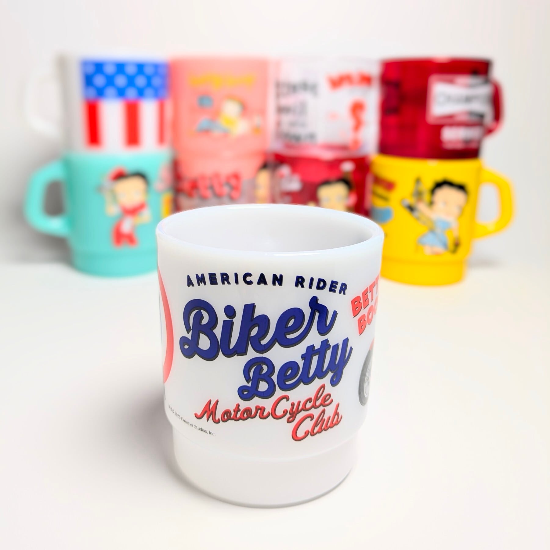 STACKING MUG / スタッキングマグ 積み重ねられるマグ 】 Betty Boop