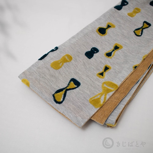 きじばとや特製帯　ひょうたん