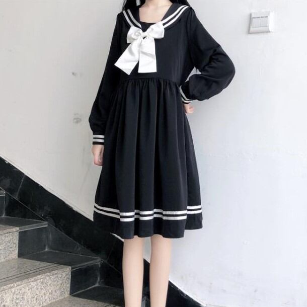 ミディカラーリボンレトロワンピ Sucrier シュクリエ お砂糖みたいに甘くてかわいい 量産型プチプラガーリー服 通販