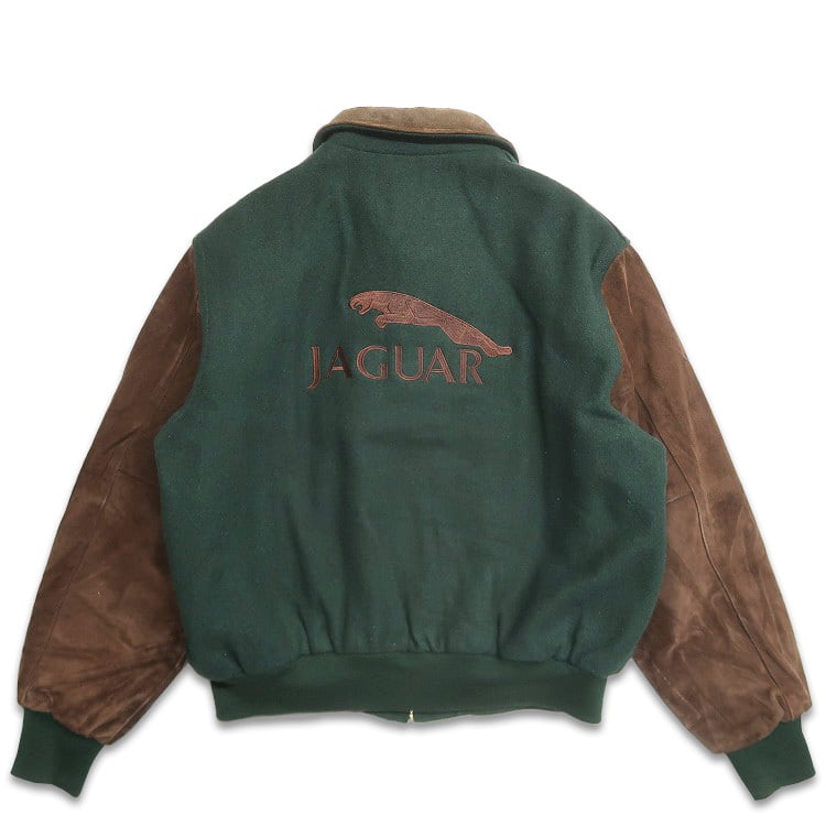 古着 〜90年代 USA製 HOLLOWAY ホロウェイ Jaguar ジャガー 刺繍