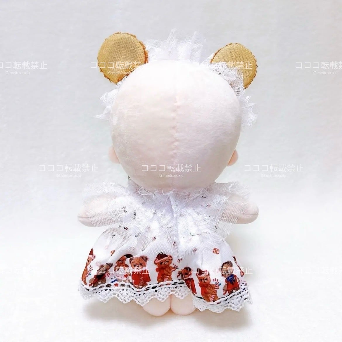 20cmぬい服】選べるかわいいお姫様風ワンピースドレス♡ | ぬい服