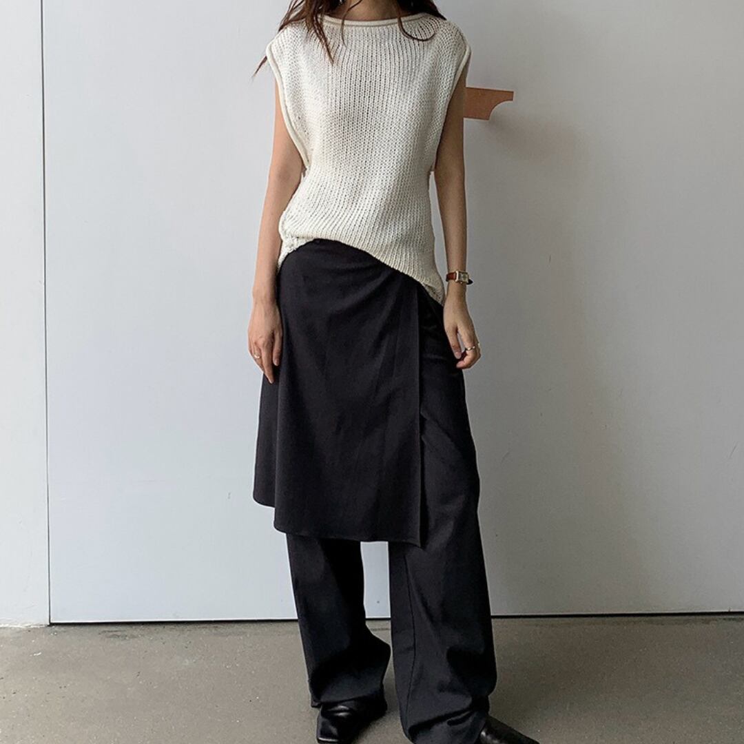 ラップ スカート パンツ 341300