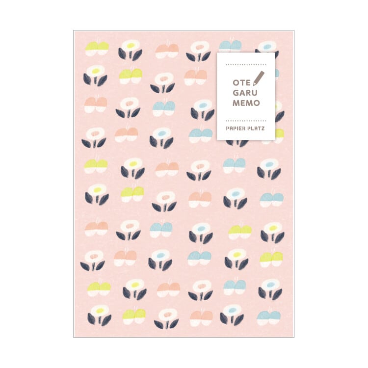 パピアプラッツ ナカノエミ OTEGARU MEMO 春のおさんぽ メモ PA04