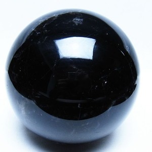 2.4Kg モリオン 黒水晶 丸玉 125mm スフィア 一点物 161-948