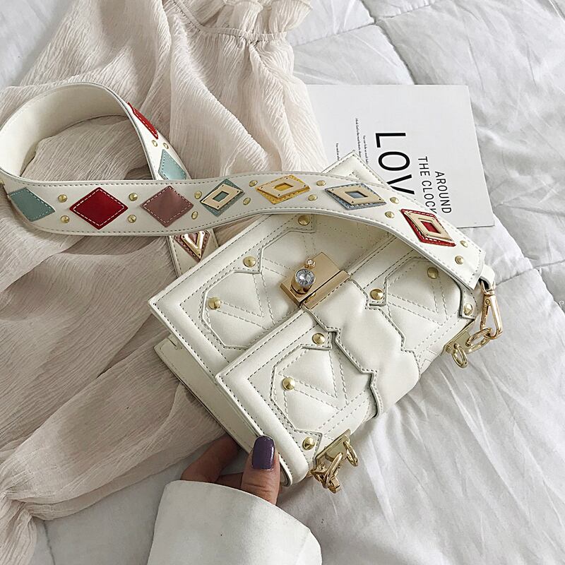 スタイル スクウェア ワイドショルダー 手作りハンドバック3867624262