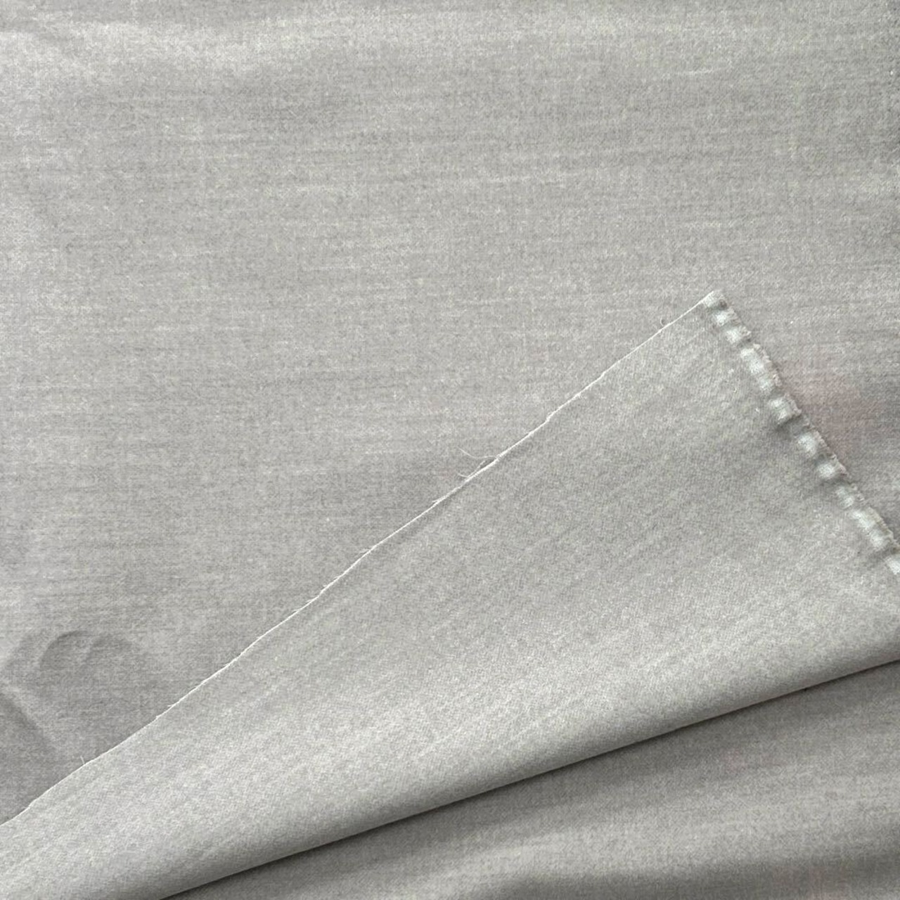 ★AM214◆1.8ｍ◆ラスト1点！ポリウレタンポリエステル混両面弱起毛暖か弱ストレッチ生地◆ライトグレー系