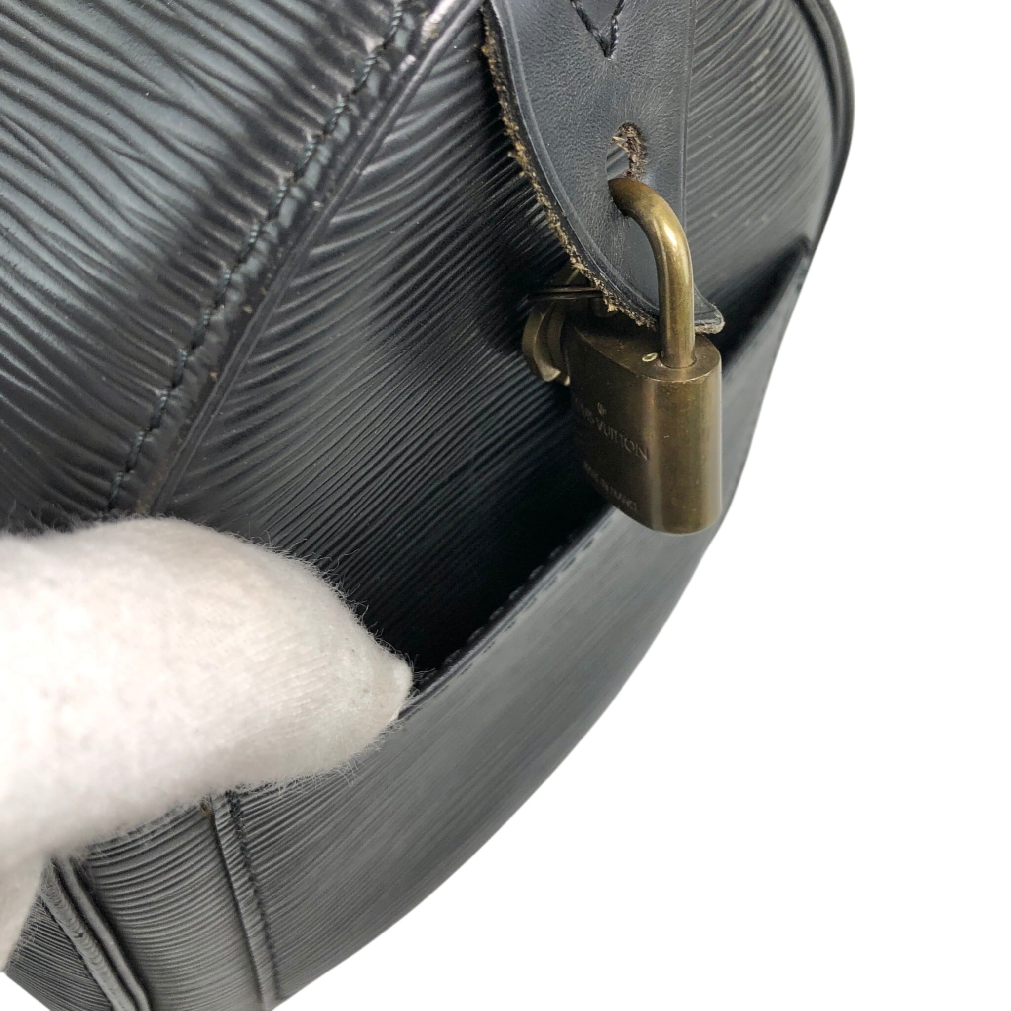 LOUIS VUITTON ルイヴィトン スピーディ25 エピ ハンドバッグ ブラック