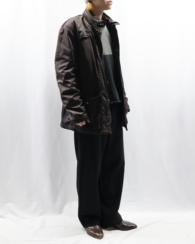 【ISSEY MIYAKE】no tuck easy slacks