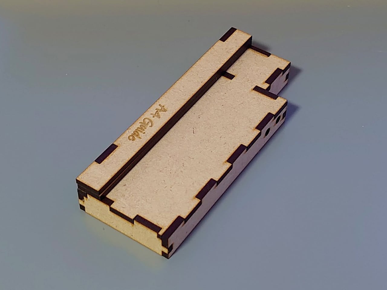 タップ穴あけ機用A4サイズ用紙定尺ストッパー | Mt.west Studio タップ穴あけ機用A4サイズ用紙定尺ストッパー | Mt.west Studio
