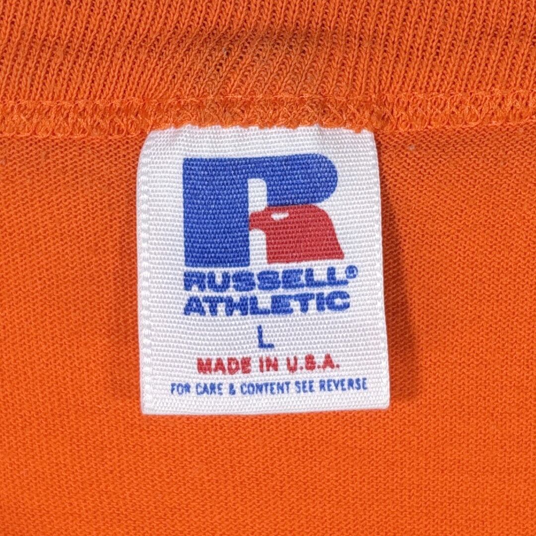 90s ラッセルアスレティック USA製 ヴィンテージTシャツ スマイル