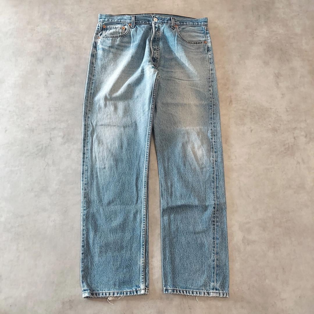 リーバイス501 Levis W36 ブルーデニム 青 ユーロ 古着 15779