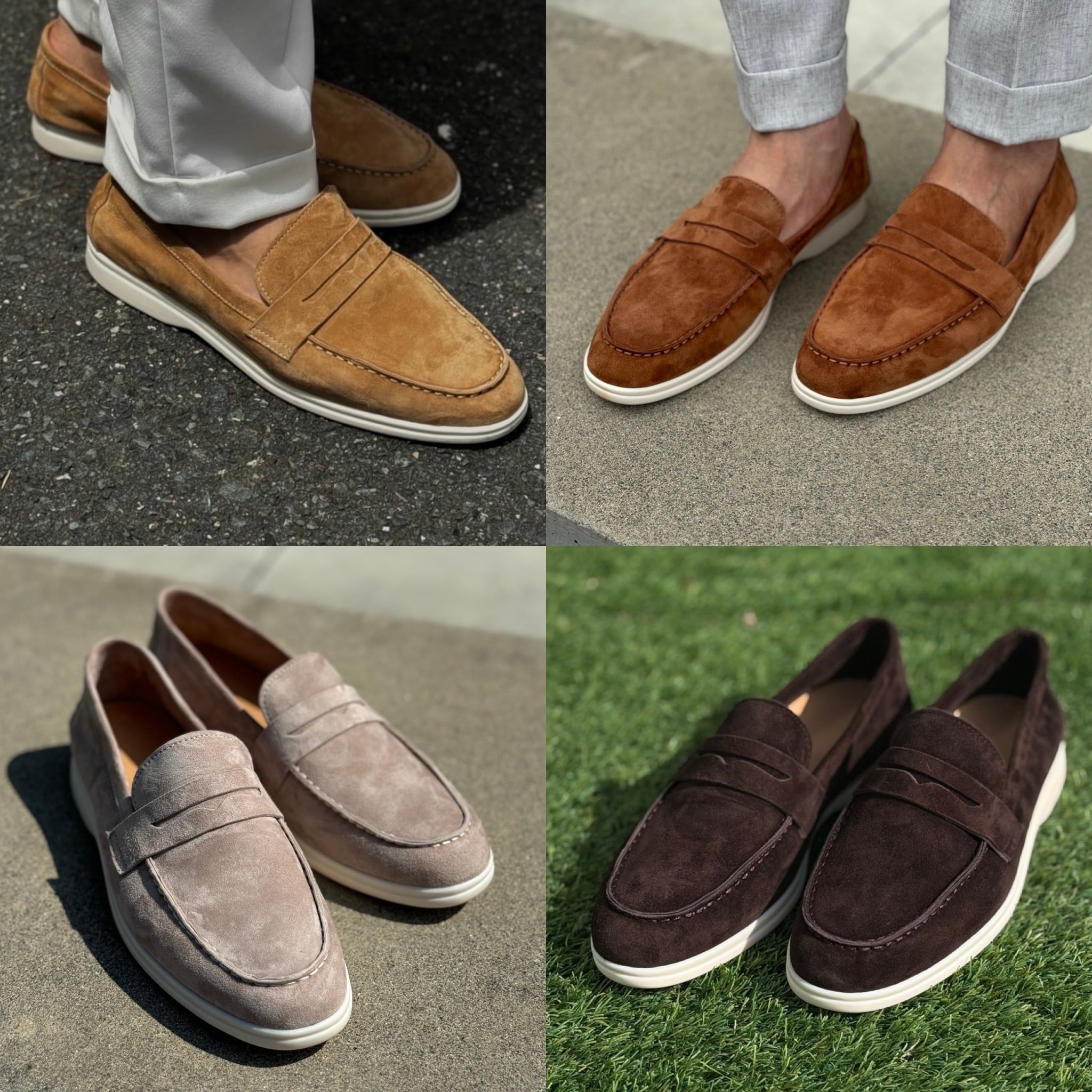 スエードスリッポン【コイン】