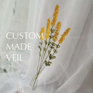 Custom made veil