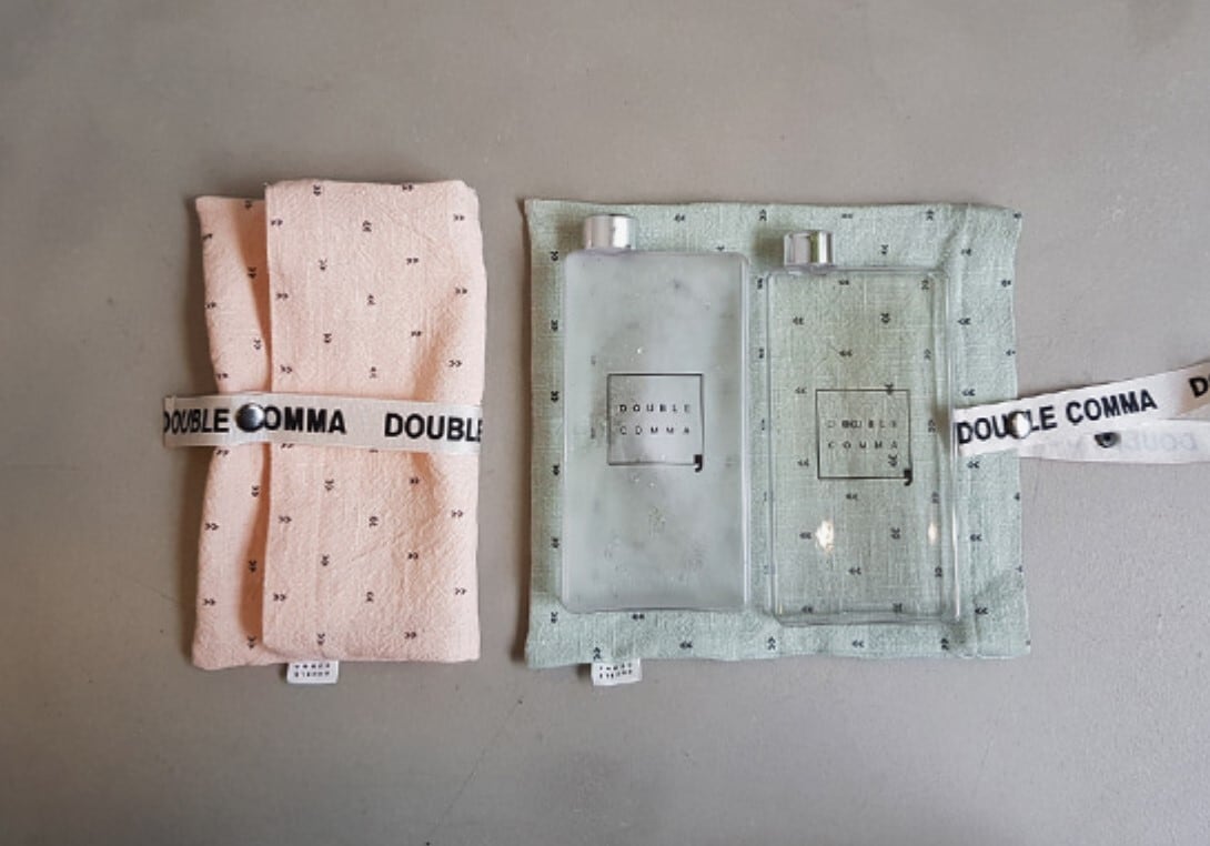 在庫確保済【DOUBLE COMMA】ICE BOTTLE＆POUCH (2Color)