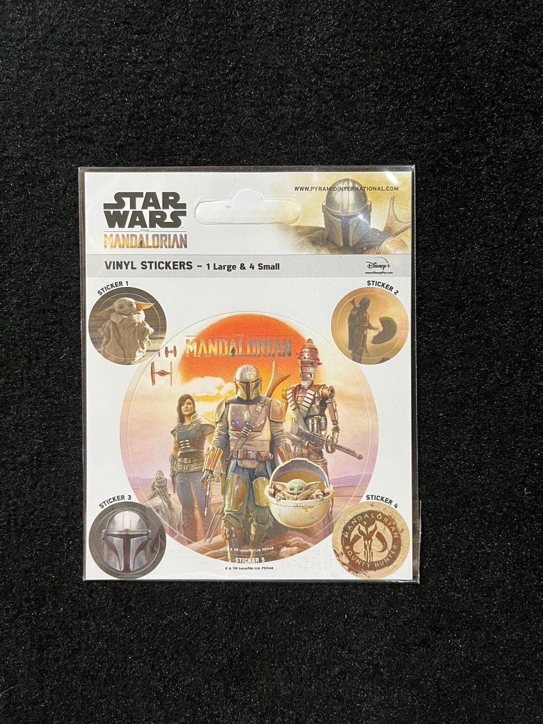 スター・ウォーズ/マンダロリアン Star Wars: The Mandalorian STAR WARS ステッカー