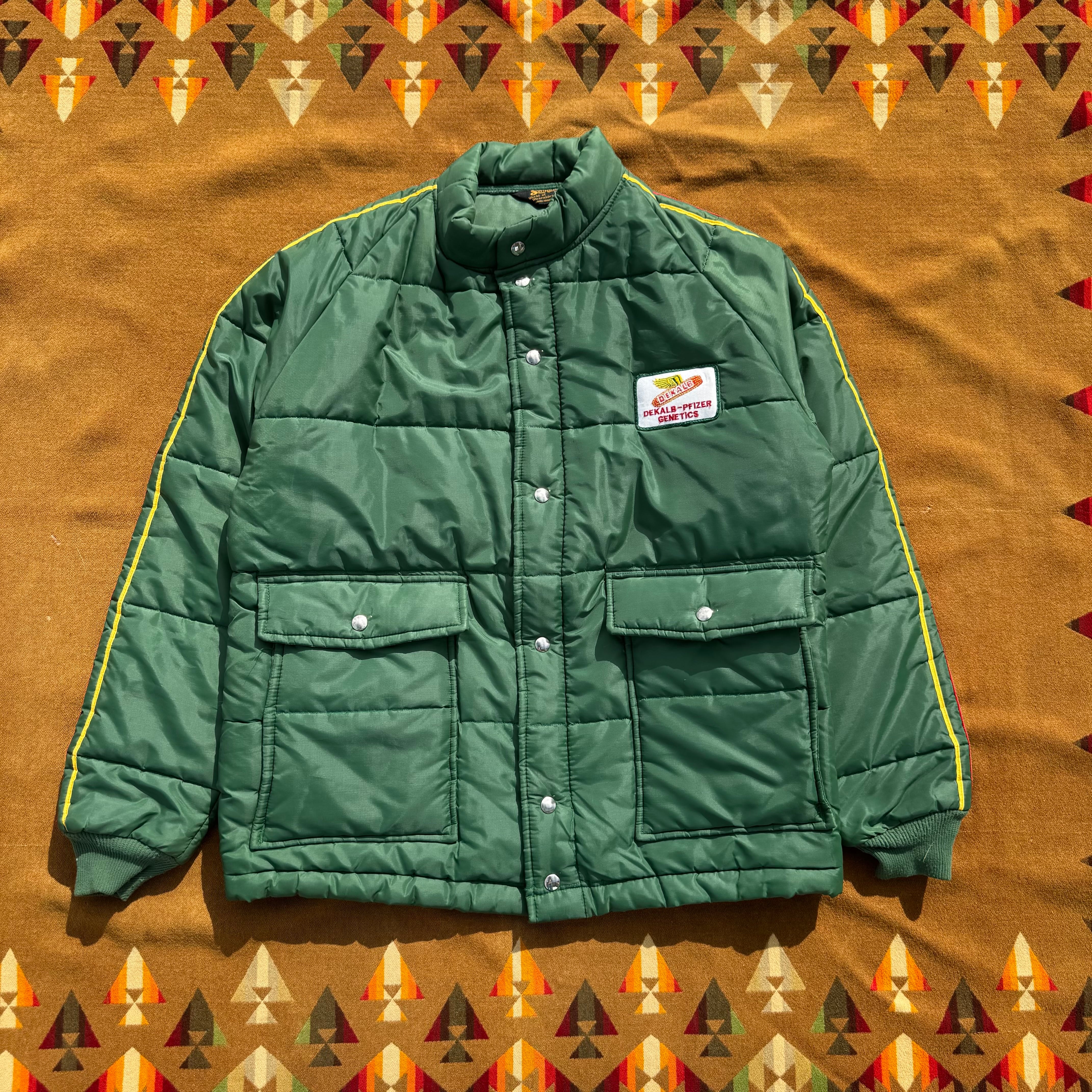 Vintage "DEKALB" Farmer Puffer Jacket by Swingster