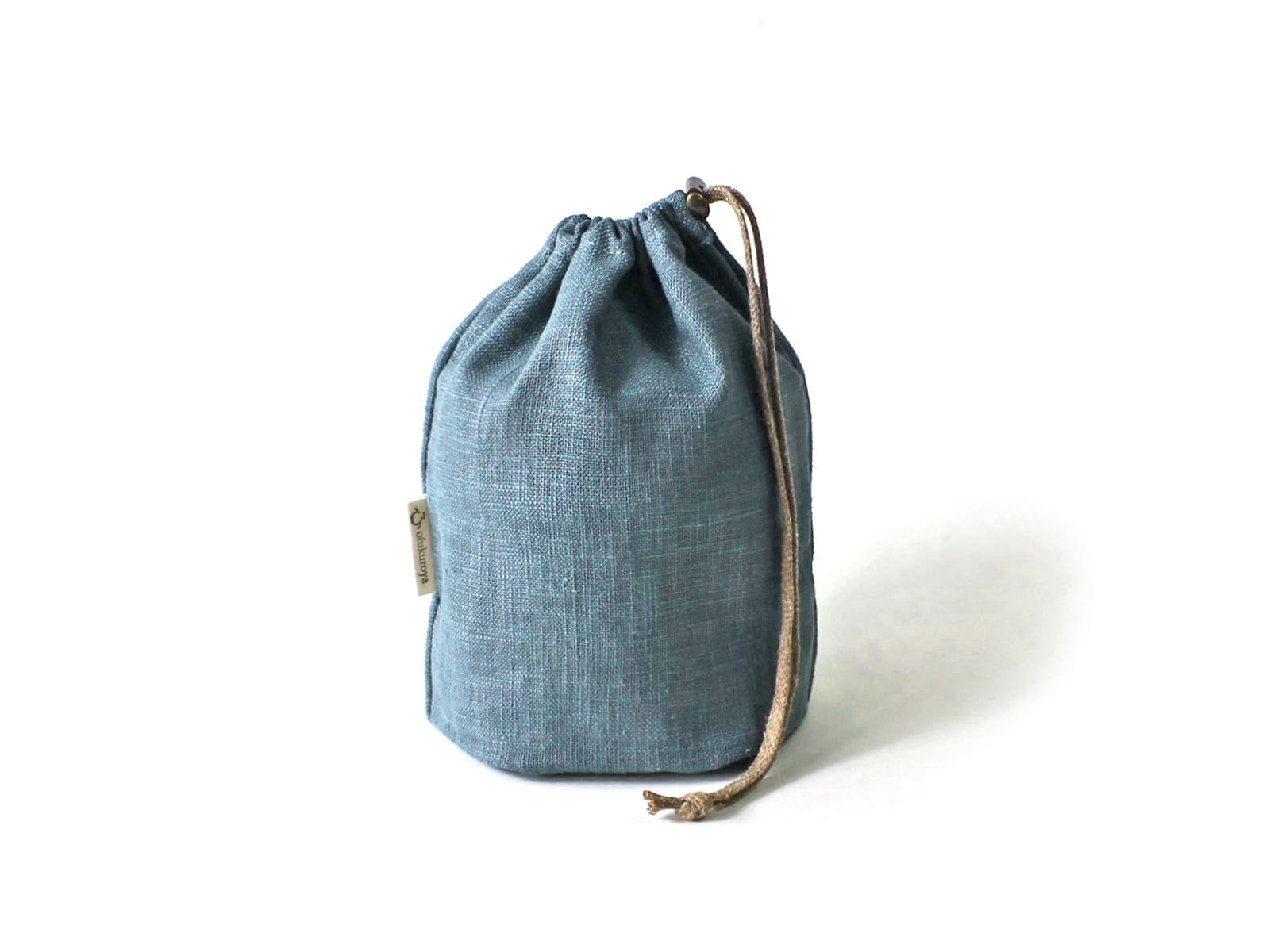 Kinchaku Outdoor クッカー用 リネンキャンバス スモーキーブルー