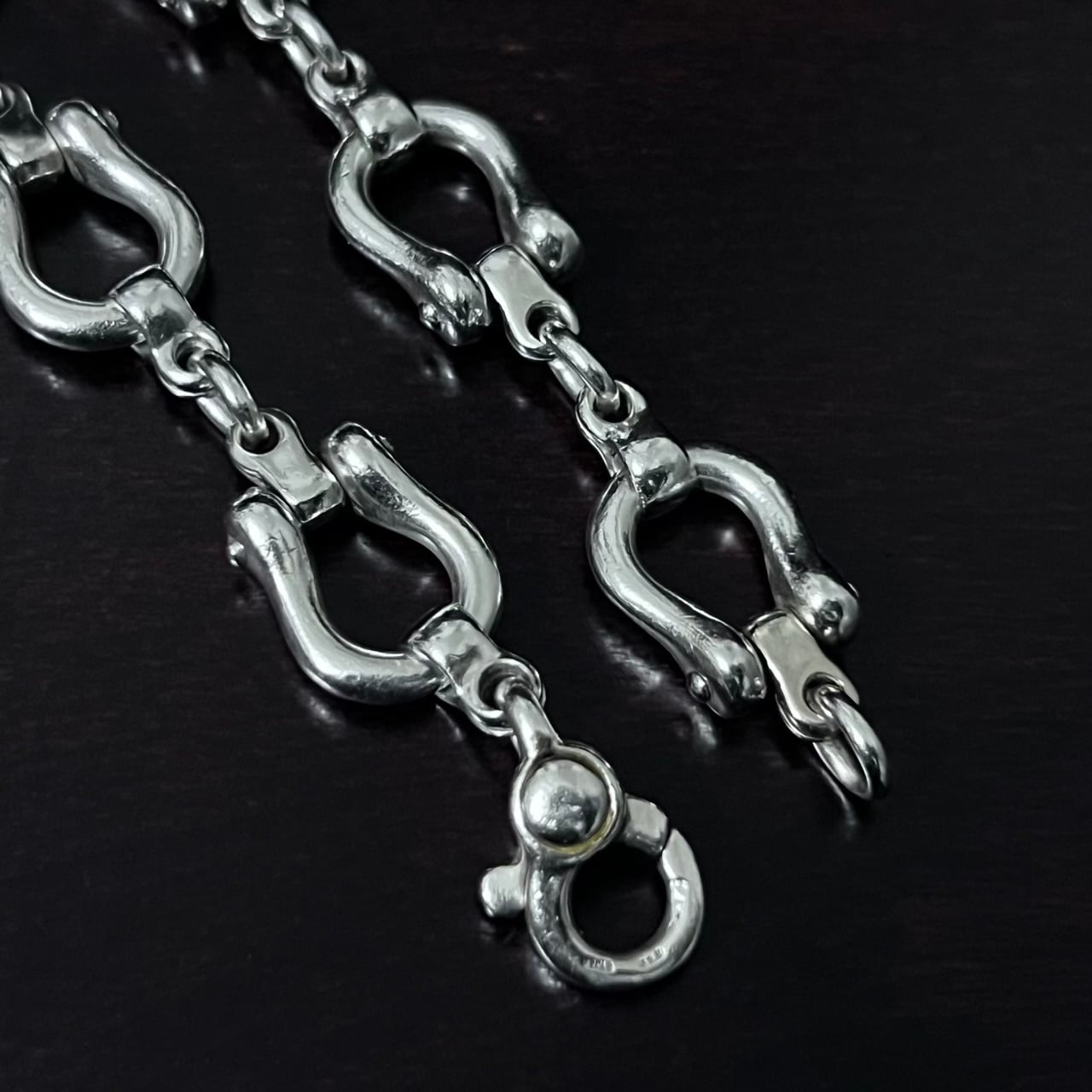 VINTAGE TIFFANY & CO. Stirrup Link Bracelet Sterling Silver