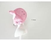 韓国子供服 / 26winter / VANILLA BUNNY / エンボスキャップ / キッズ / 冬服 *FREE*