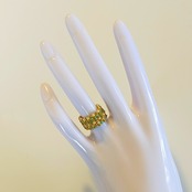 ラディアント カスタードイエロー&ミントグリーン×ゴールド