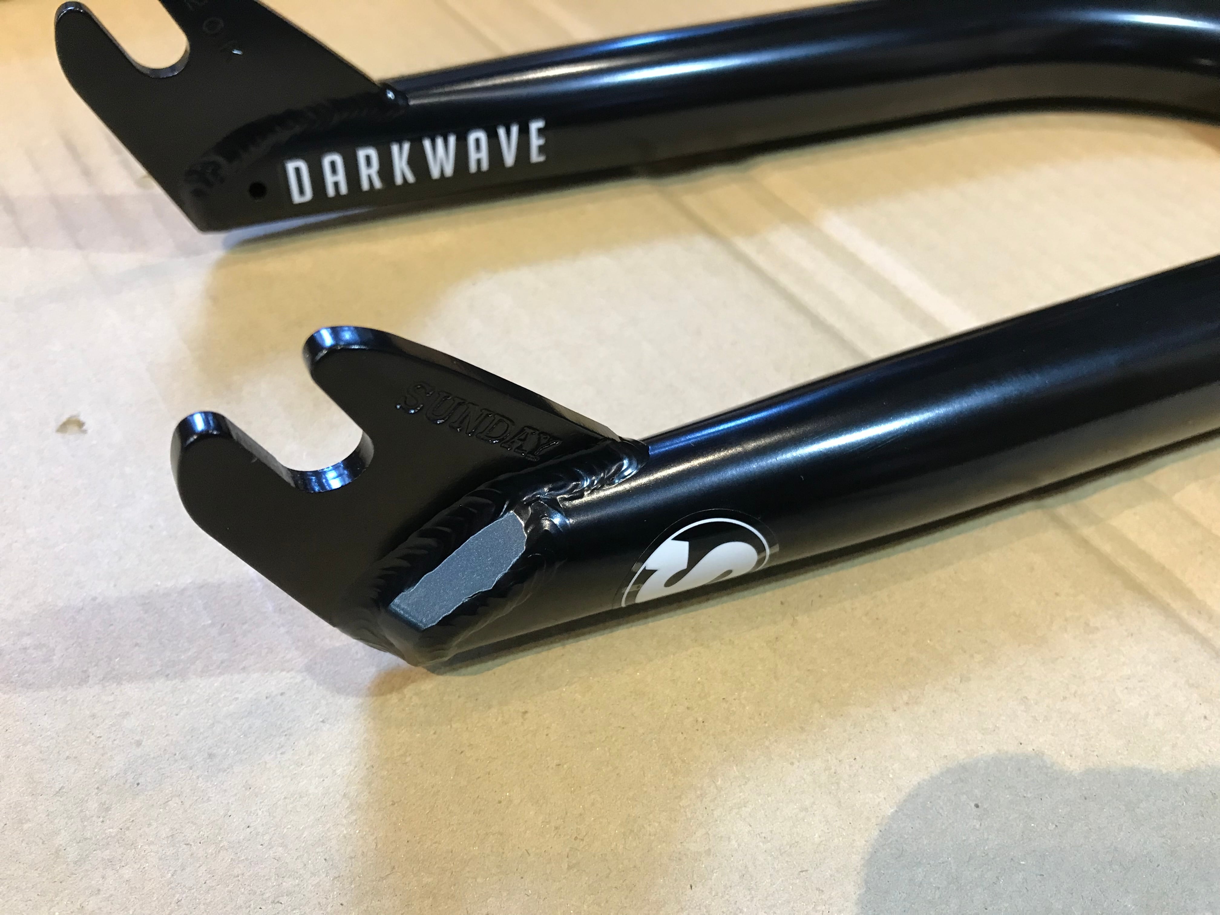 bmx Sunday Darkwave Fork フォーク Sunday Darkwave Fork [28mm] - BMX SHOP CAVE
