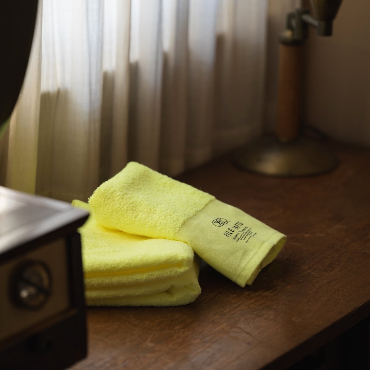 NEON YELLOW / 3pc | PILE CRAFTS | New Standard Towel