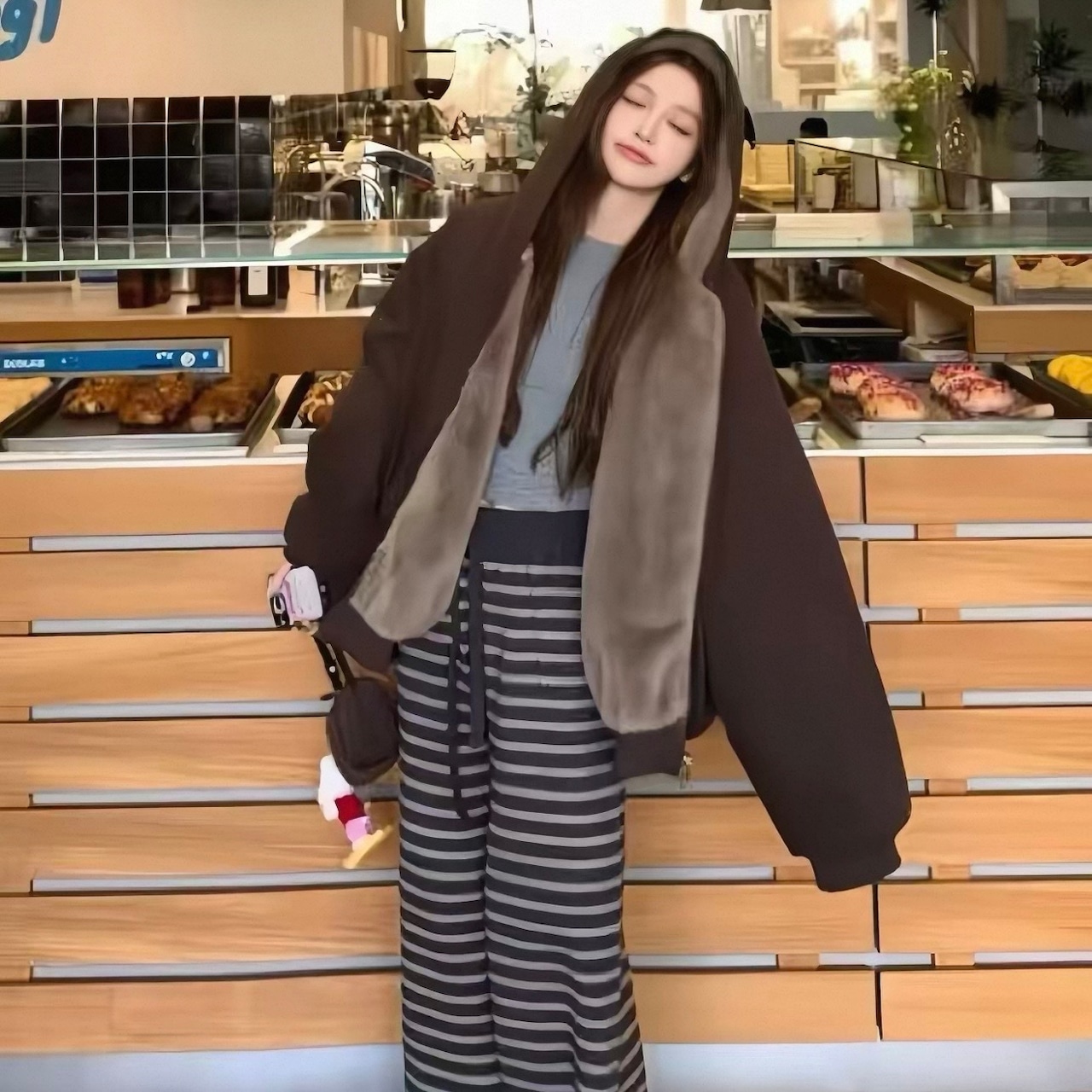 Reversible Faux Fur Jacket