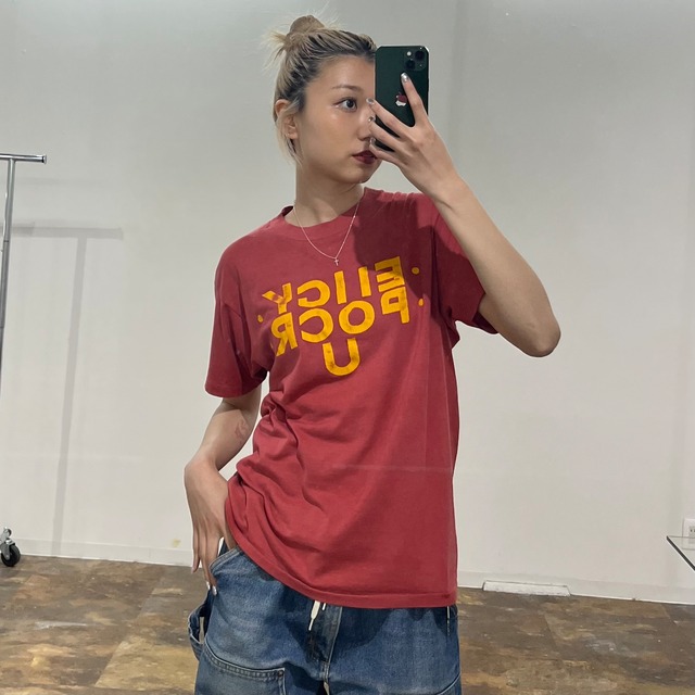 【gimmick/ギミック】USA製 90s FUCK ワード Tシャツ