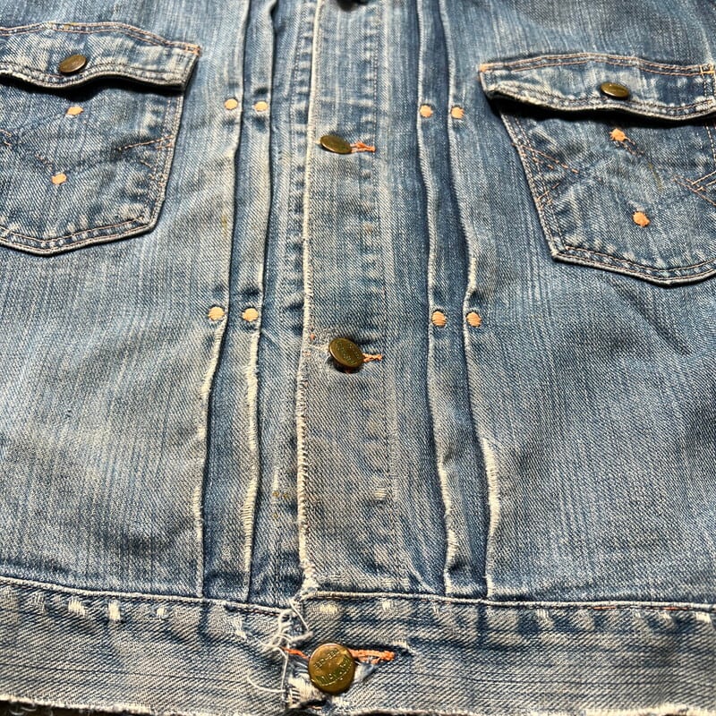 50's~ WASHINGTON DEE CEE デニムジャケット WRANGLER 111MJタイプ