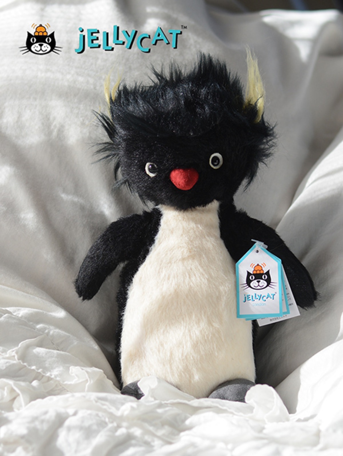 Ronnie Rockhopper Penguin ペンギンのぬいぐるみ 逆毛 ペンギン  