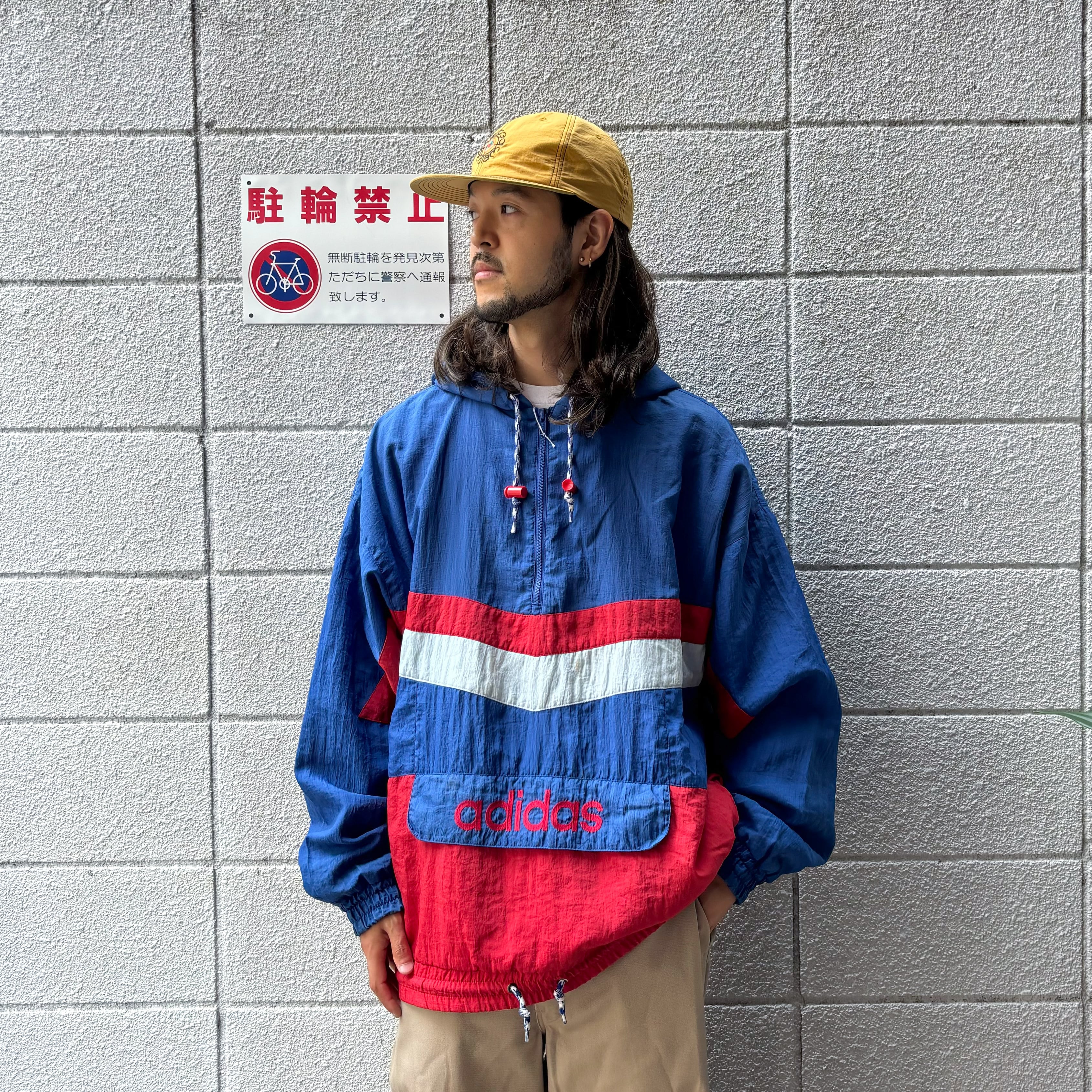 90's adidas Insulation Nylon Anorak Parka / アディダス 90's adidas Insulation Nylon Anorak Parka / アディダス