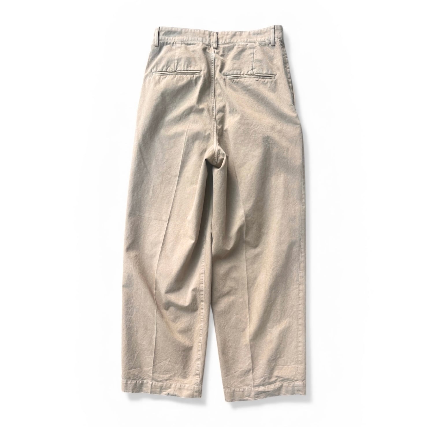 AURALEE  [GARMENT-DYED FINX LIGHT CHINO PANTS]