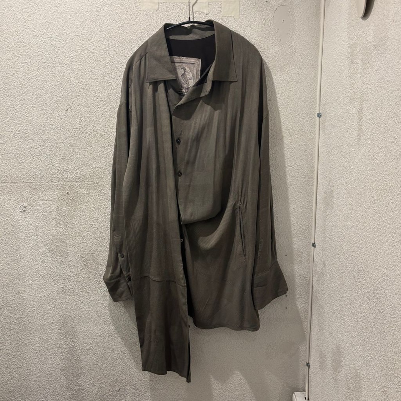 ZIGGY CHEN ジギーチェン 24SS DECONSTRUCTED LONG SHIRT 長袖シャツ 