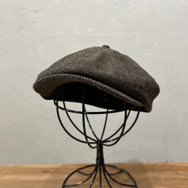 BRIXTON HERRINGBONE BROOD SNAP CAP
