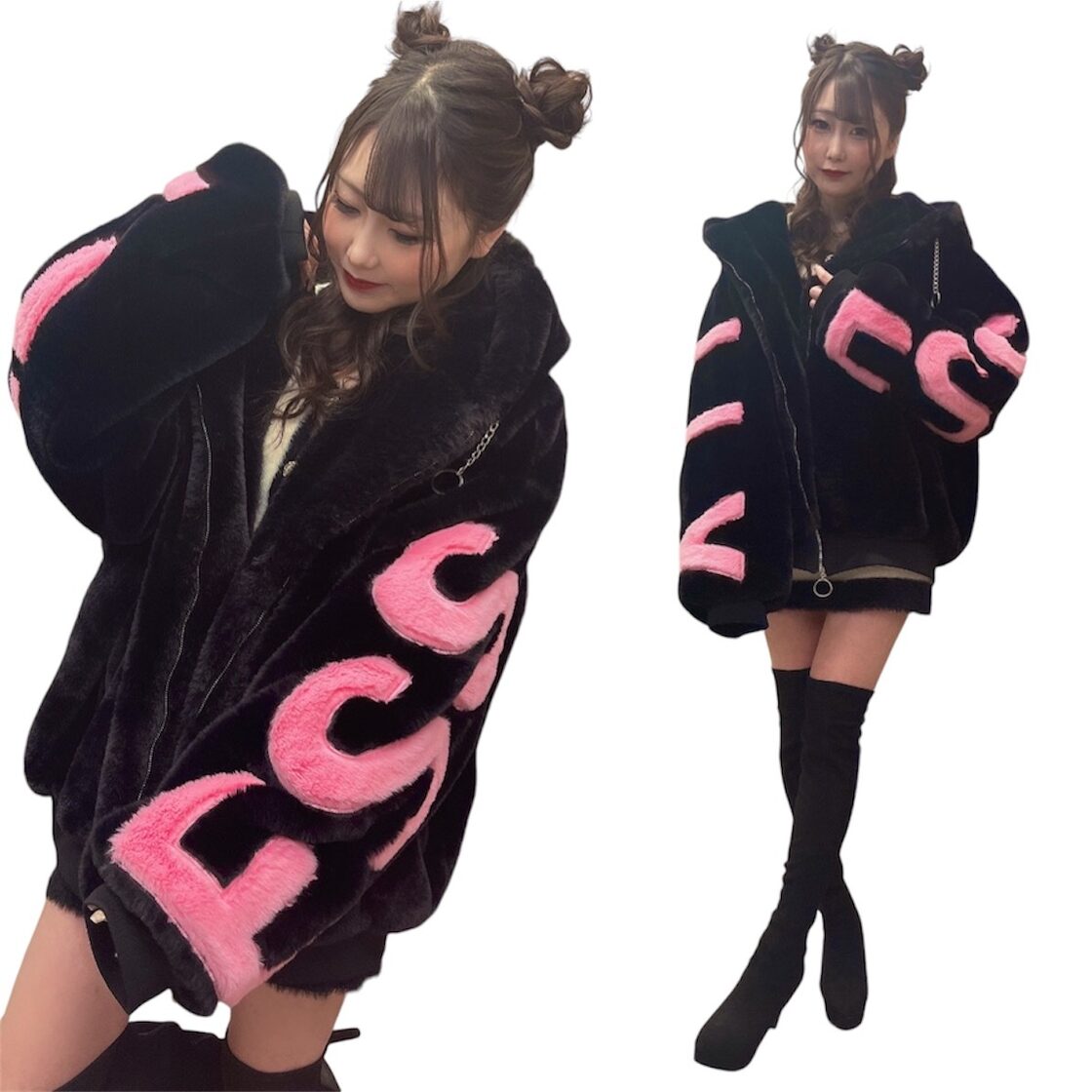 THICC ESSENTIALLY ハイクオリティファーブルゾン メンズ レディース 