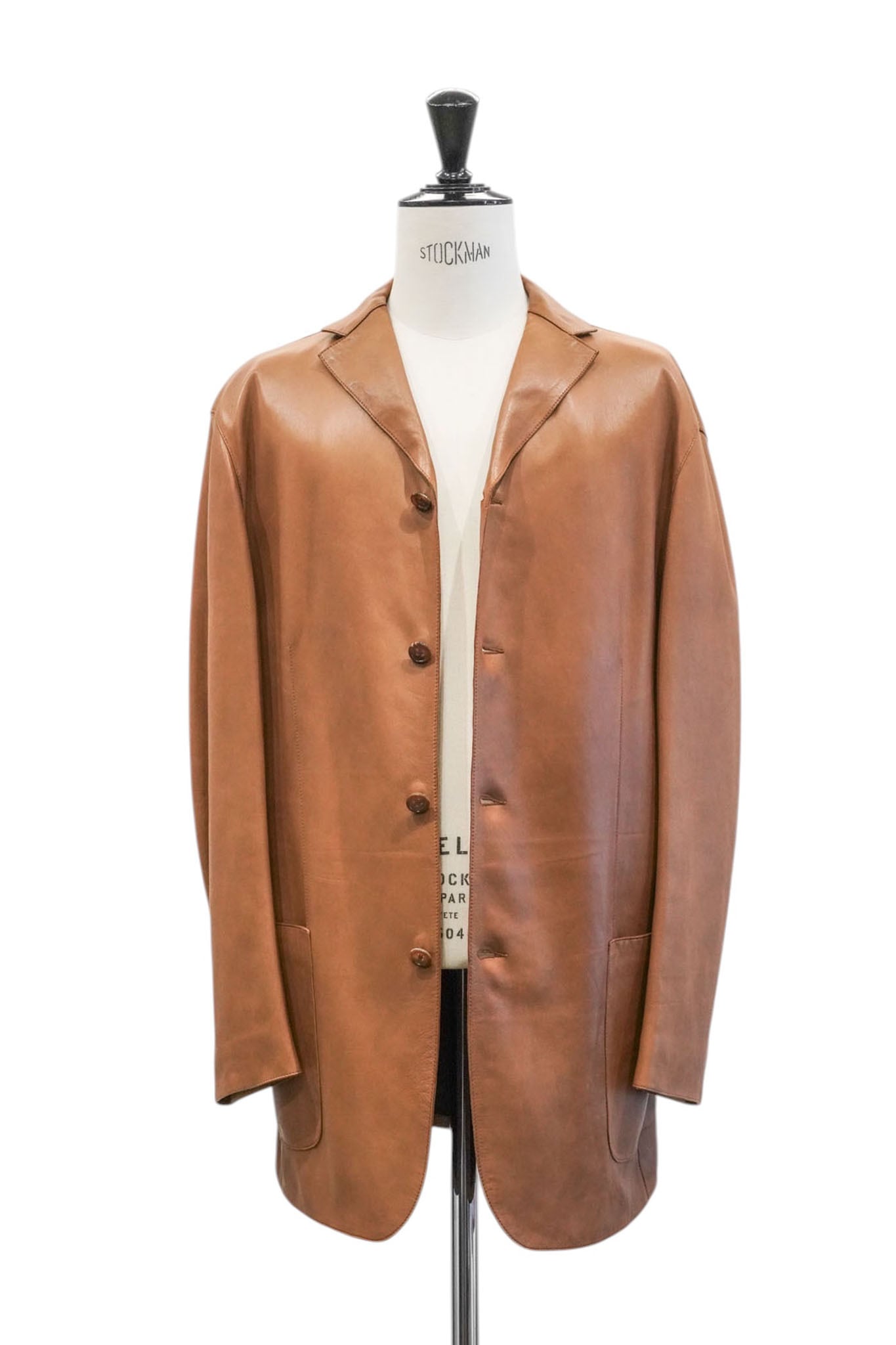 JIL SANDER 羊革テーラードジャケット　46 90's 