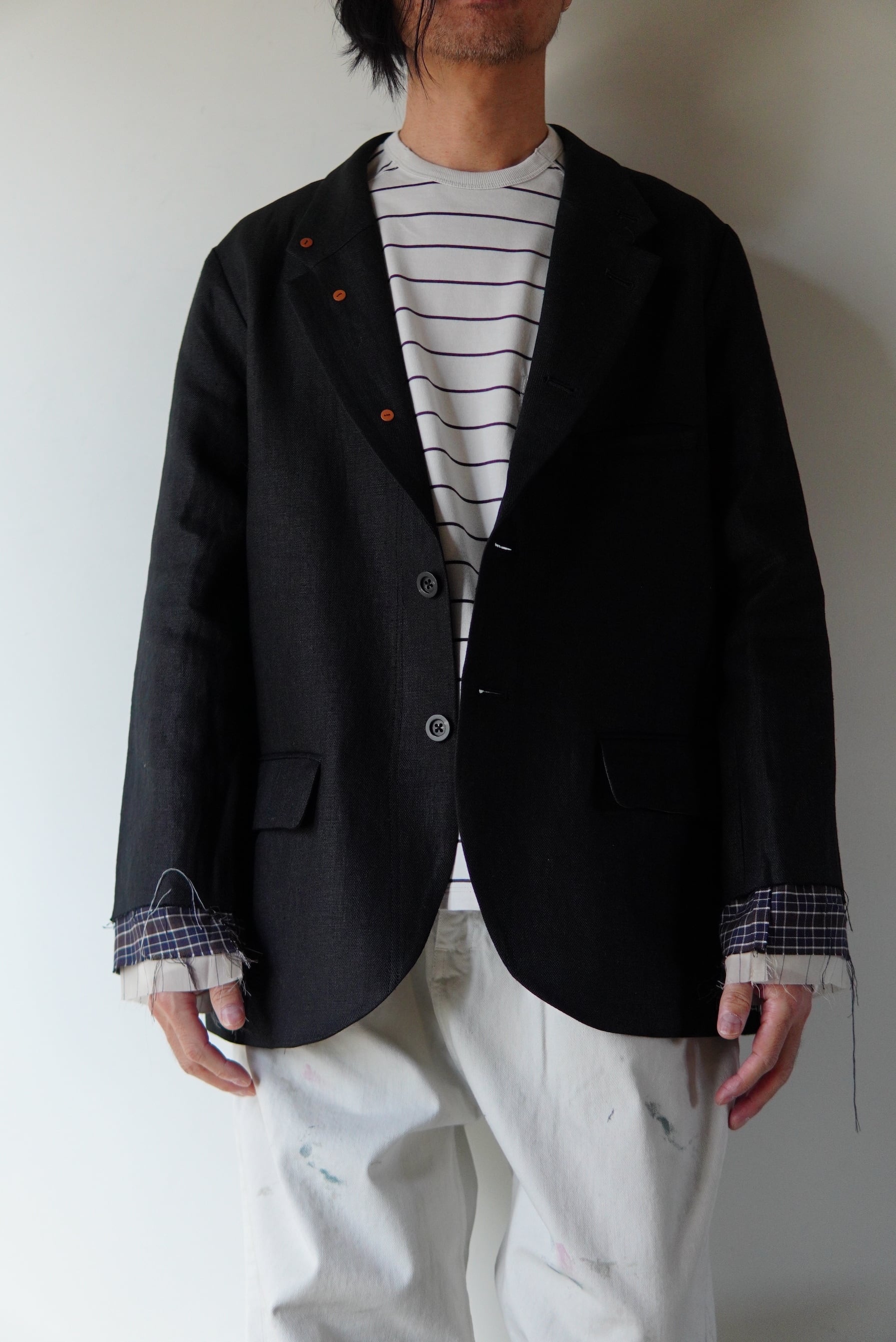 ANCELLM / LAYERED TAILORED JACKET / ANC-JK71 | POETRY