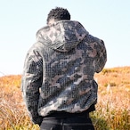 OG LOGO RIPSTOP CAMO HOODED JACKET