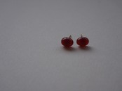 【 WAVE 】red agate pierce